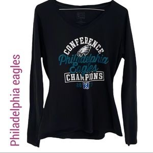 Philadelphia Eagles 2017 NFC Champions long sleeve black shirt